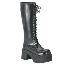 Cargar imagen en el visor de la galería, Zapatos con plataforma Demonia RANGER-302 Negro Piel vegana