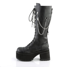 Carregar imagem no visualizador da galeria, Zapatos con plataforma Demonia RANGER-303 Negro Faux Leather