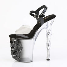 Cargar imagen en el visor de la galería, Tacones Pleaser RAPTURE-808T-1 Ahumado Negro Transparente