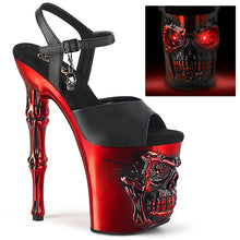 Cargar imagen en el visor de la galería, Tacones Pleaser RAPTURE-809-LT Negro Piel Sintética