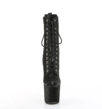 Load image into Gallery viewer, Tacones Pleaser RAZZLE-1040WR Negro Reptile Print