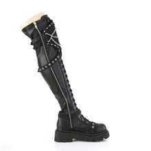 Cargar imagen en el visor de la galería, Botas (Over the Knee) Demonia RENEGADE-320 Negro Stretch Piel vegana