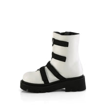 Cargar imagen en el visor de la galería, Botines Demonia RENEGADE-50 Blanco Piel vegana-Nylon