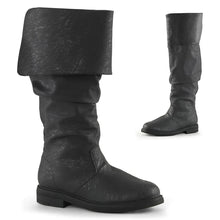 Cargar imagen en el visor de la galería, Botas Funtasma ROBINHOOD-100 Negro Distressed Pu