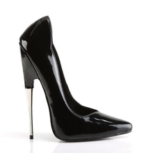 Cargar imagen en el visor de la galería, Tacones Devious SCREAM-01 Negro Charol