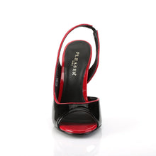 Cargar imagen en el visor de la galería, Tacones Pleaser SEDUCE-117 Negro Rojo Charol