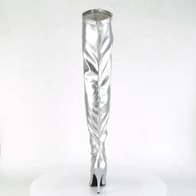 Cargar imagen en el visor de la galería, Tacones Pleaser SEDUCE-3000 Plata Str Piel