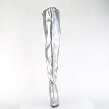 Load image into Gallery viewer, Tacones Pleaser SEDUCE-3000WC Plata Str Pu
