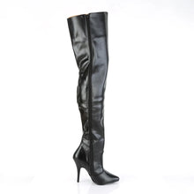 Cargar imagen en el visor de la galería, Tacones Pleaser SEDUCE-3010 Negro Piel Sintética