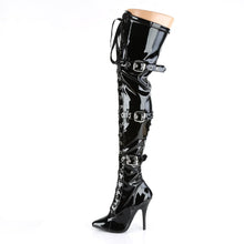 Carregar imagem no visualizador da galeria, Tacones Pleaser SEDUCE-3028 Negro Str Charol