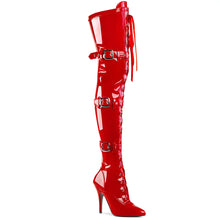 Cargar imagen en el visor de la galería, Tacones Pleaser SEDUCE-3028 Rojo Str Charol