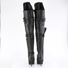 Cargar imagen en el visor de la galería, Tacones Pleaser SEDUCE-3080 Negro Str. Piel