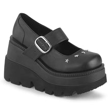 Load image into Gallery viewer, Zapatos con plataforma Demonia SHAKER-23 Negro Piel vegana