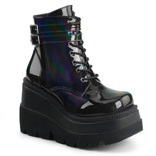 Load image into Gallery viewer, Botines Demonia SHAKER-52 Negro Hologram