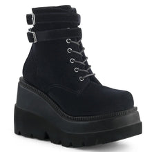 Cargar imagen en el visor de la galería, Botines Demonia SHAKER-52 Negro Velvet