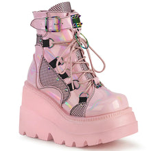 Cargar imagen en el visor de la galería, Botines Demonia SHAKER-60 Baby Rosa Hologram