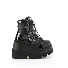 Load image into Gallery viewer, Botines Demonia SHAKER-66 Negro Piel vegana