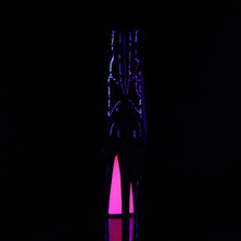 Cargar imagen en el visor de la galería, Tacones Pleaser SKY-1020TT Negro Charol Neon