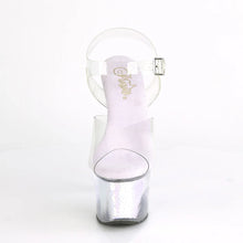Cargar imagen en el visor de la galería, Tacones Pleaser SKY-308MC Transparente Lavanda Hologram