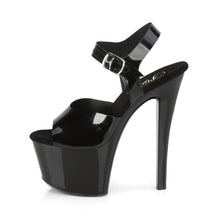 Load image into Gallery viewer, Tacones Pleaser SKY-308N Negro (jelly Like)