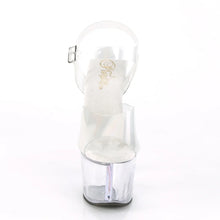 Cargar imagen en el visor de la galería, Tacones Pleaser SKY-308N-RBH Transparente Hologram