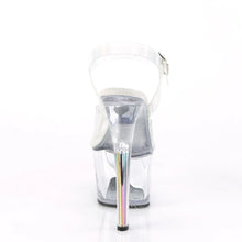 Cargar imagen en el visor de la galería, Tacones Pleaser SKY-308N-RBH Transparente Hologram
