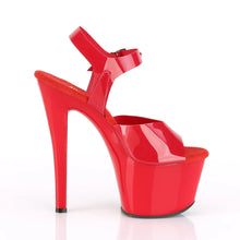 Load image into Gallery viewer, Tacones Pleaser SKY-308N Rojo (jelly Like)