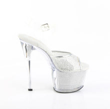 Carregar imagem no visualizador da galeria, Tacones Pleaser SKY-308PREM-RSNT Transparente Plata