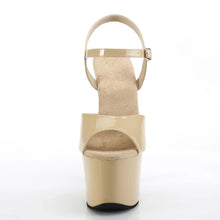 Load image into Gallery viewer, Tacones Pleaser SKY-309 Crema Charol