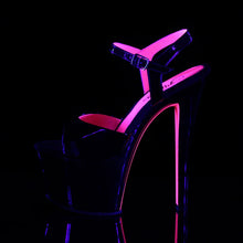 Cargar imagen en el visor de la galería, Tacones Pleaser SKY-309TT Negro Charol Neon