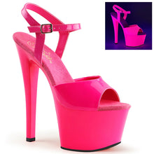 Cargar imagen en el visor de la galería, Tacones Pleaser SKY-309UV Neon H. Rosa