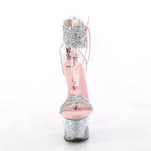 Cargar imagen en el visor de la galería, Tacones Pleaser SKY-327RSI Plata B. Rosa