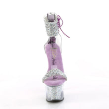 Cargar imagen en el visor de la galería, Tacones Pleaser SKY-327RSI Plata Lavanda