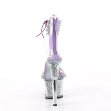 Cargar imagen en el visor de la galería, Tacones Pleaser SKY-327RSI Plata Lavanda