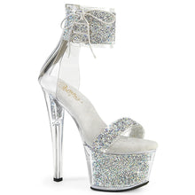 Cargar imagen en el visor de la galería, Tacones Pleaser SKY-327RSI Plata