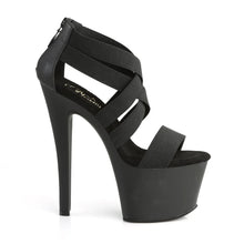Cargar imagen en el visor de la galería, Tacones Pleaser SKY-369 Negro Elastic Band