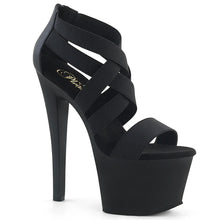 Cargar imagen en el visor de la galería, Tacones Pleaser SKY-369 Negro Elastic Band