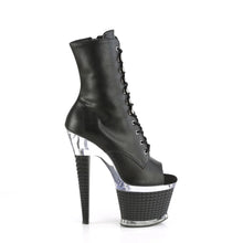 Load image into Gallery viewer, Tacones Pleaser SPECTATOR-1021 Negro Piel Sintética