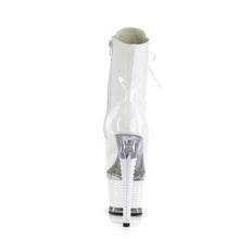 Carregar imagem no visualizador da galeria, Tacones Pleaser SPECTATOR-1021 Blanco Charol Transparente