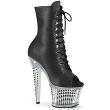 Cargar imagen en el visor de la galería, Tacones Pleaser SPECTATOR-1021RS Negro Piel Sintética
