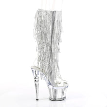 Cargar imagen en el visor de la galería, Tacones Pleaser SPECTATOR-2017RSF Transparente Plata Cromo