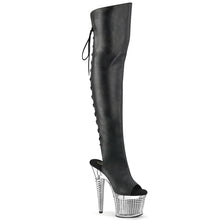 Cargar imagen en el visor de la galería, Tacones Pleaser SPECTATOR-3019 Negro Faxur Piel