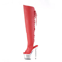 Cargar imagen en el visor de la galería, Tacones Pleaser SPECTATOR-3019 Rojo Piel Sintética