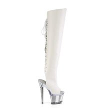Cargar imagen en el visor de la galería, Tacones Pleaser SPECTATOR-3019 Blanco Piel Sintética
