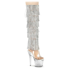 Carregar imagem no visualizador da galeria, Tacones Pleaser SPECTATOR-3019C-RSF Transparente Plata