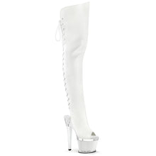 Load image into Gallery viewer, Tacones Pleaser SPECTATOR-3030 Blanco Piel Sintética