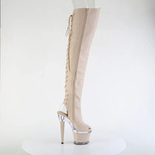 Cargar imagen en el visor de la galería, Tacones Pleaser SPECTATOR-3030 Nude Piel Sintética