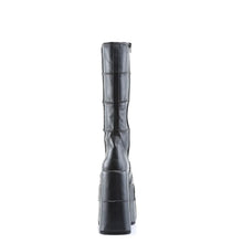 Load image into Gallery viewer, Zapatos con plataforma Demonia STACK-301 Negro Piel vegana