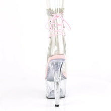 Cargar imagen en el visor de la galería, Tacones Pleaser STARDUST-1018C-2RS Transparente B. Rosa