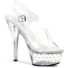 Carregar imagem no visualizador da galeria, Tacones Pleaser STARDUST-608 Transparente